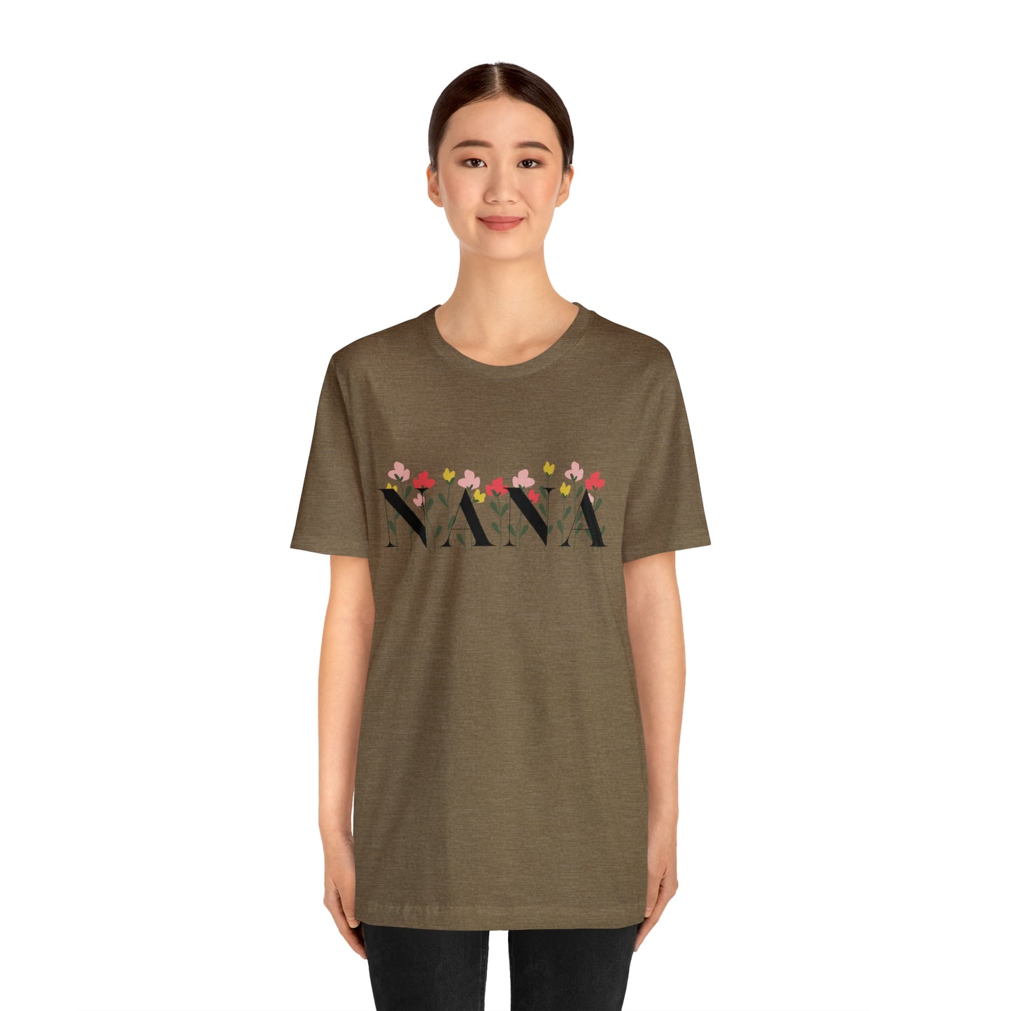 Nana floral Short Sleeve Tee