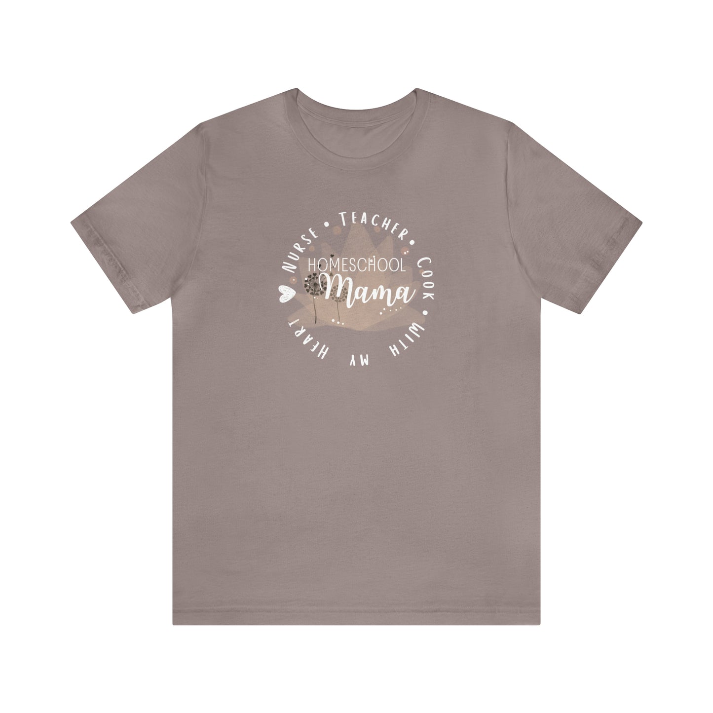 Homeschool Mama Short Sleeve Bella + Canvas Tee