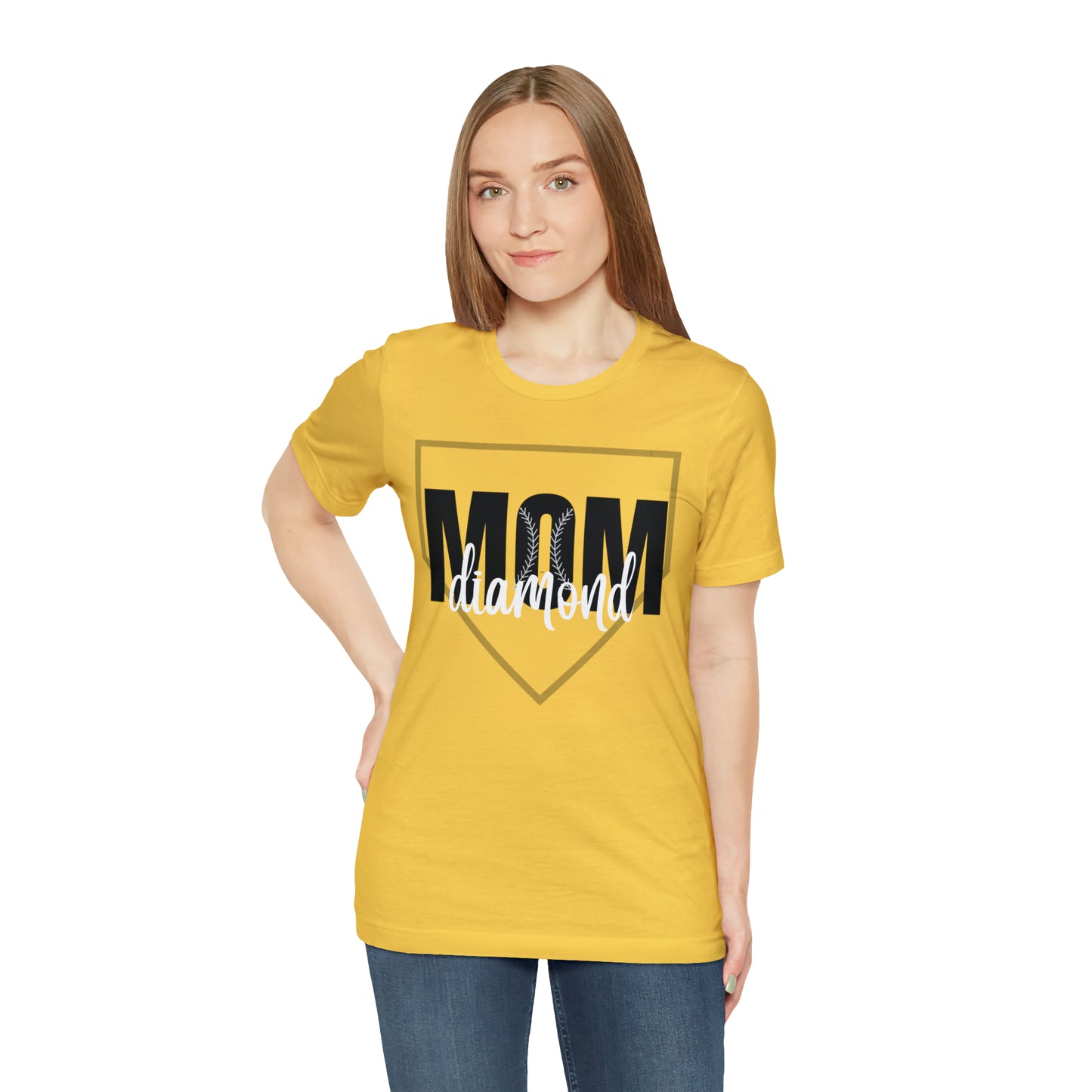 Diamond Mom Short Sleeve Tee