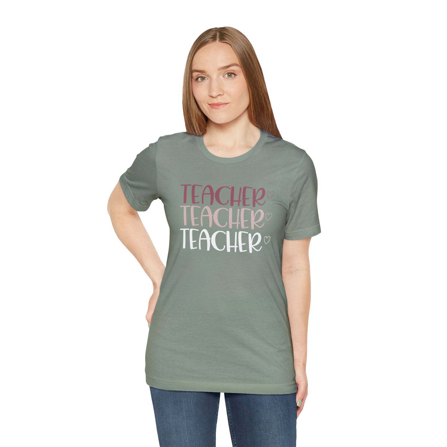 Teacher Teacher Teacher Short Sleeve Tee