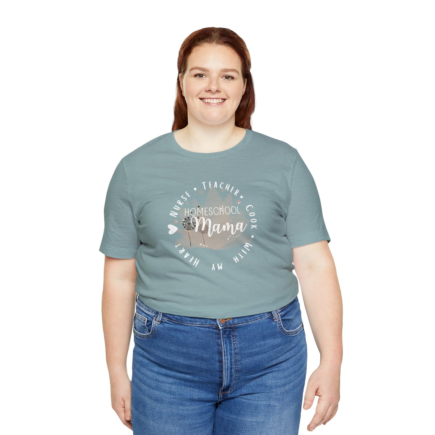 Homeschool Mama Short Sleeve Bella + Canvas Tee