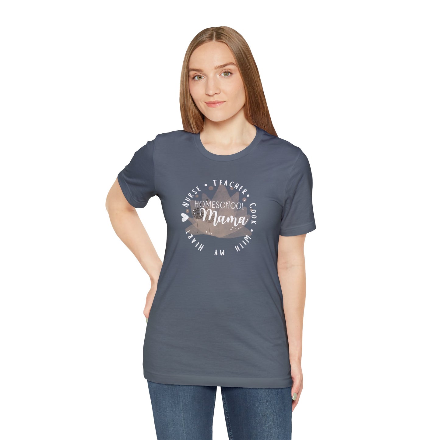 Homeschool Mama Short Sleeve Bella + Canvas Tee