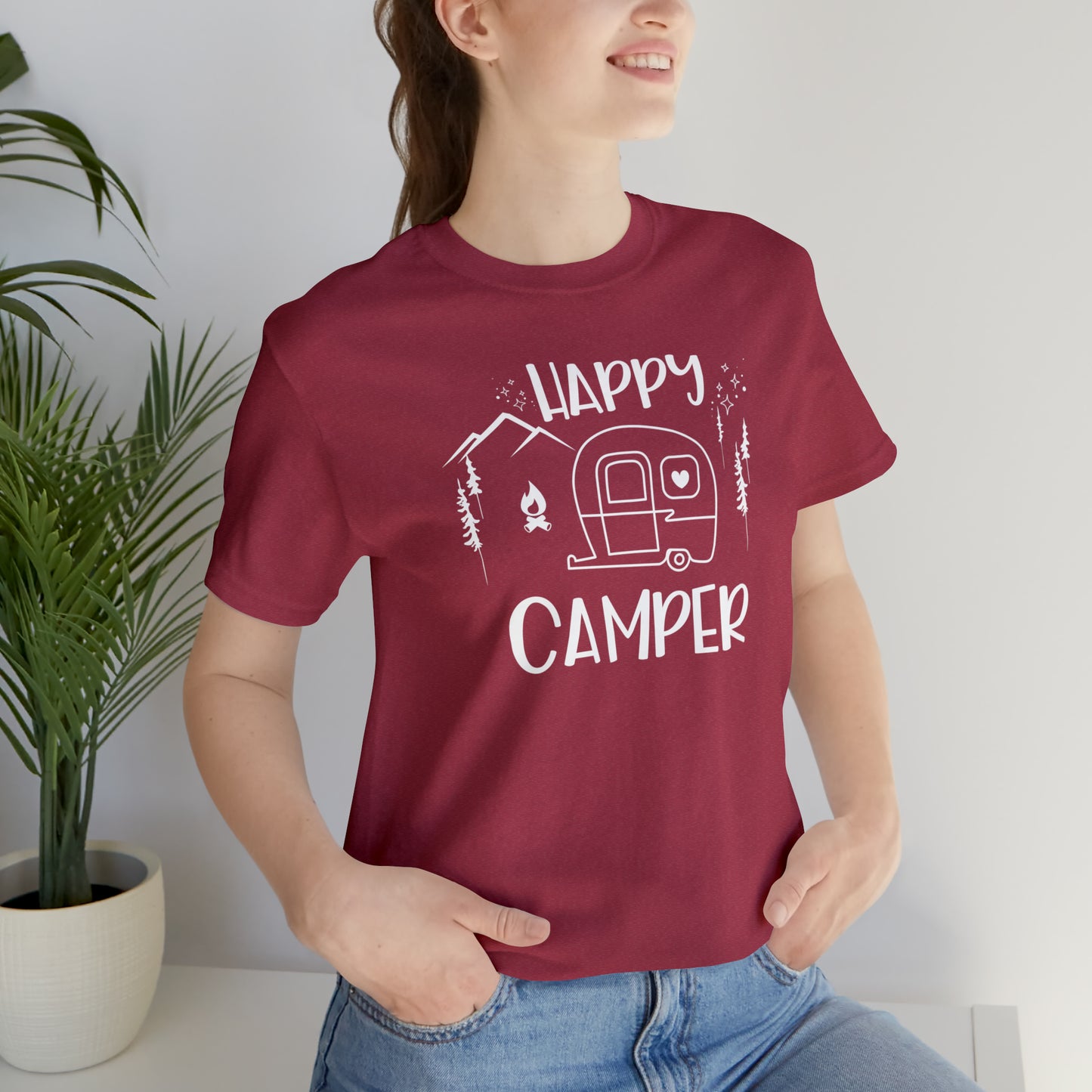 Happy Camper Short Sleeve Tee