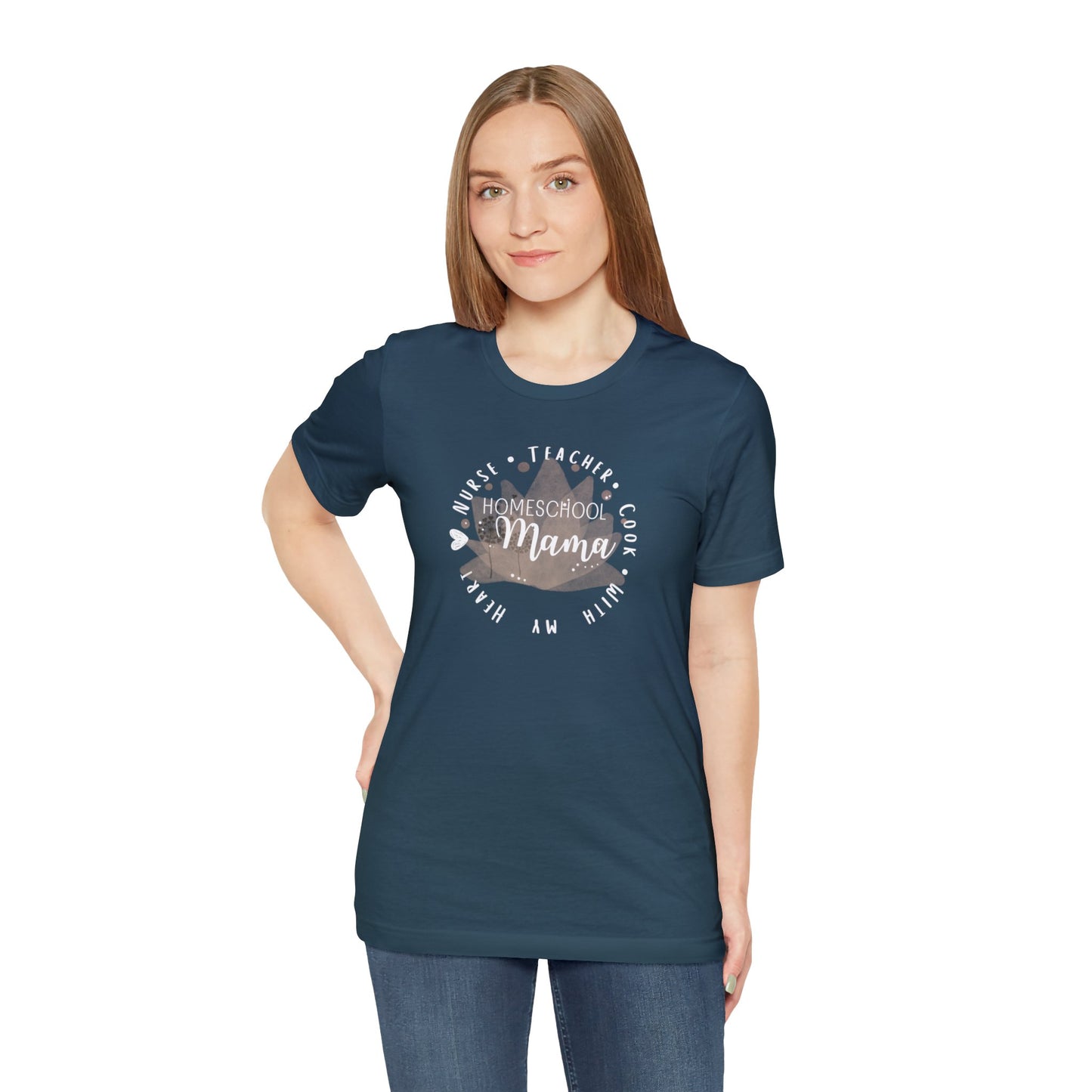 Homeschool Mama Short Sleeve Bella + Canvas Tee