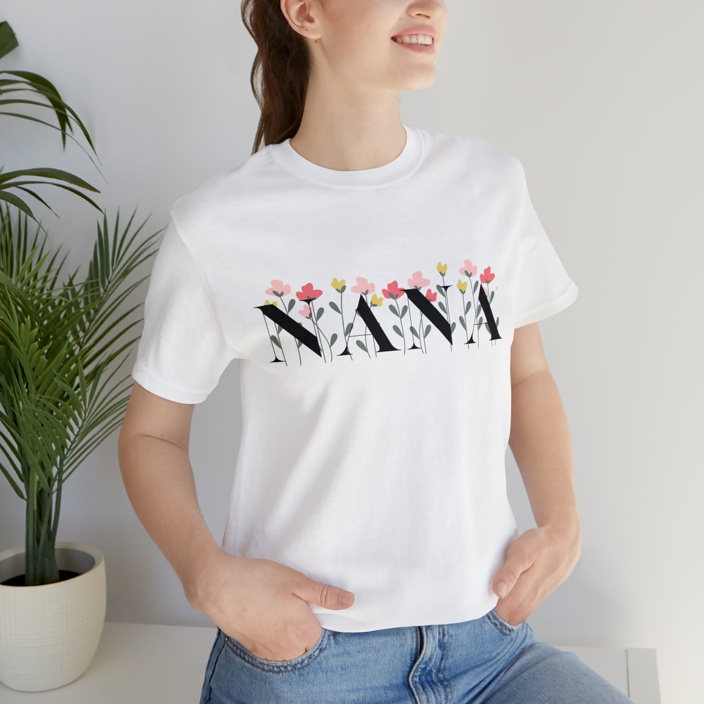 Nana floral Short Sleeve Tee