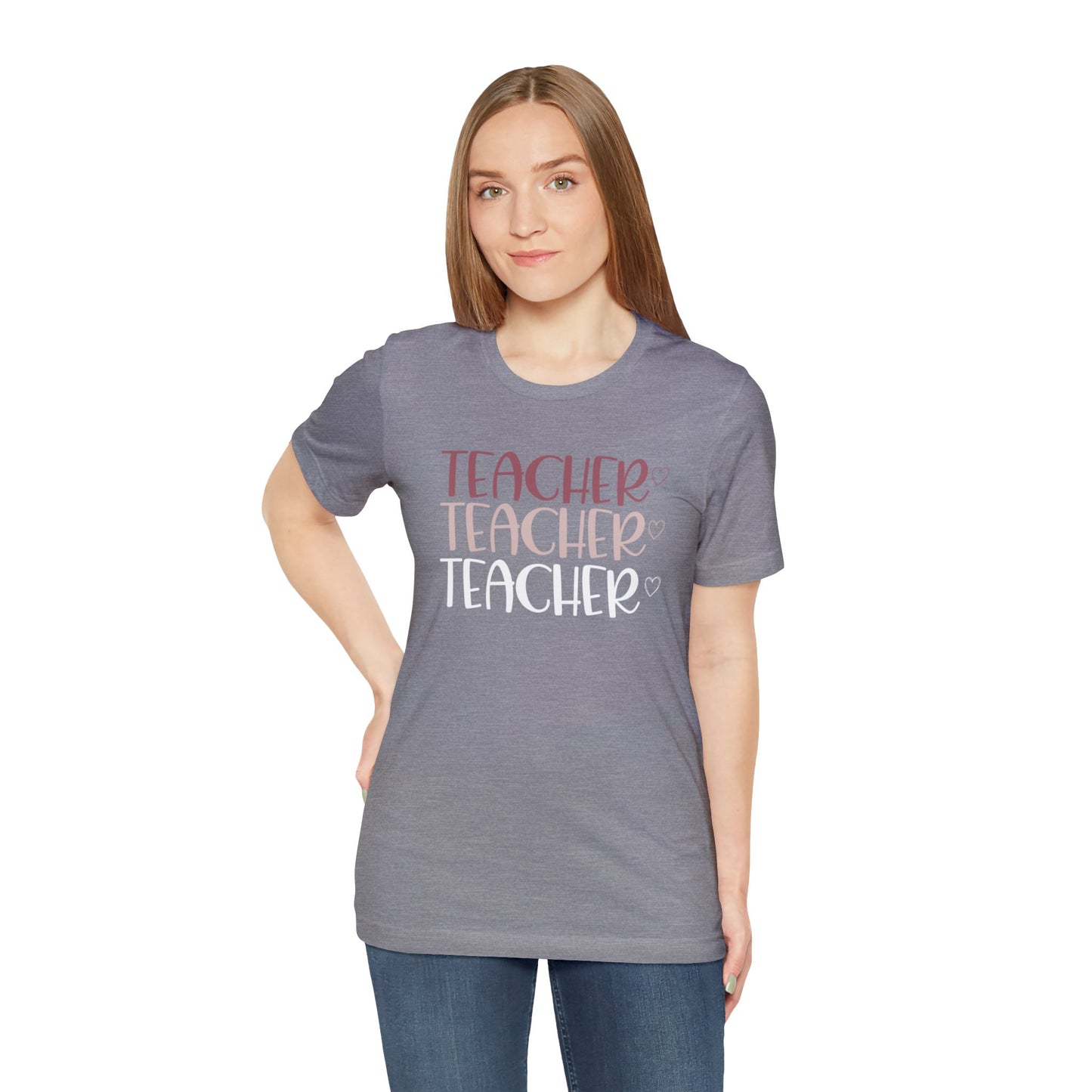 Teacher Teacher Teacher Short Sleeve Tee