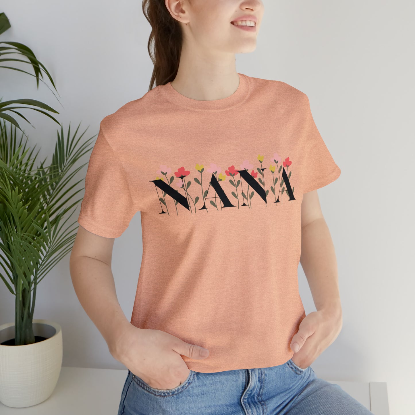 Nana floral Short Sleeve Tee