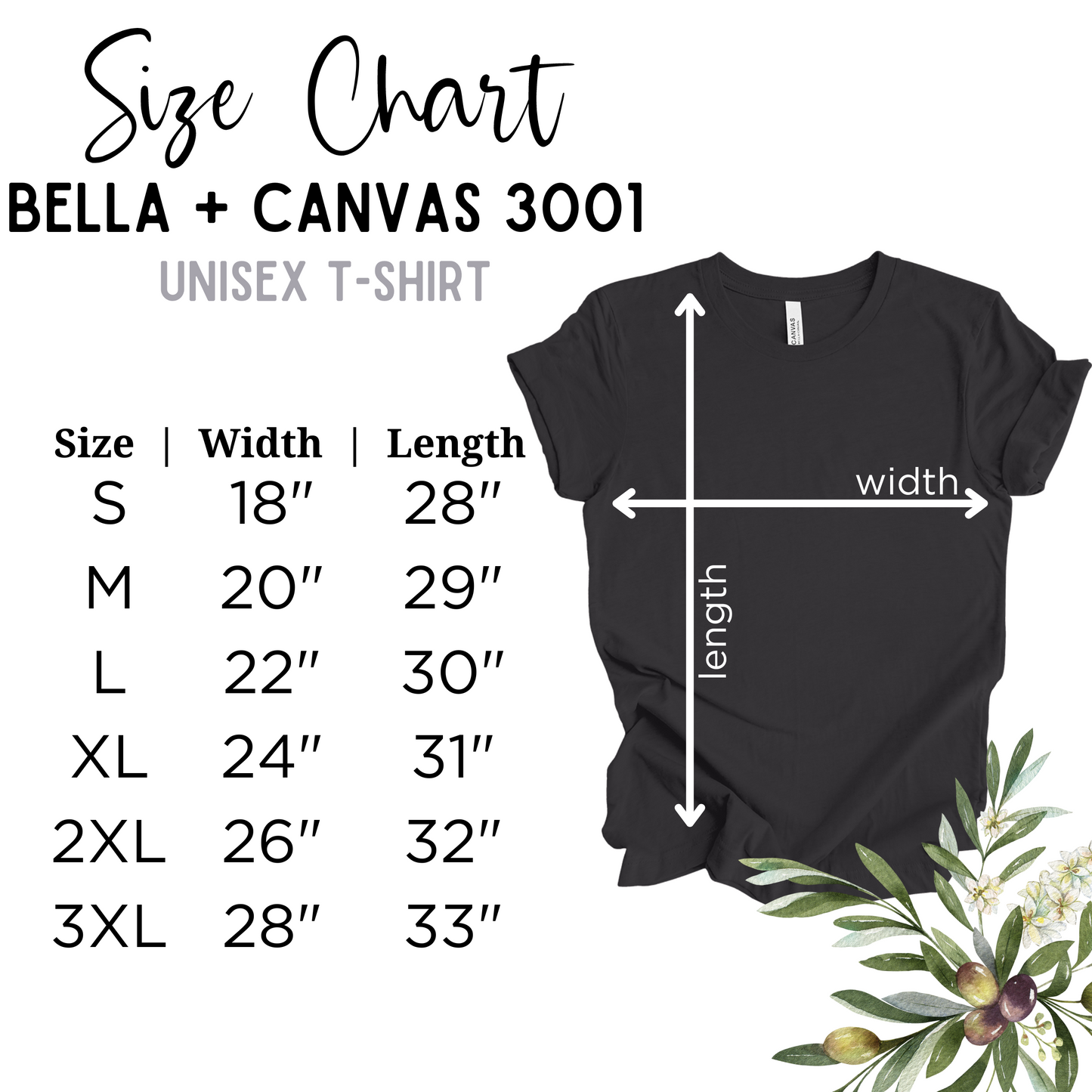 Amazing Grace Floral Bella + Canvas Short Sleeve Tee