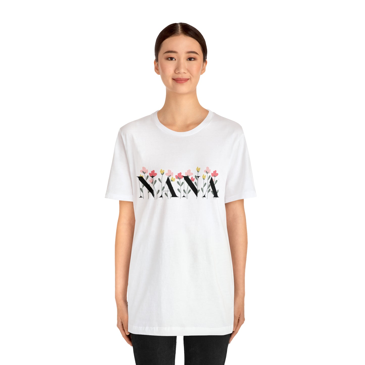 Nana floral Short Sleeve Tee