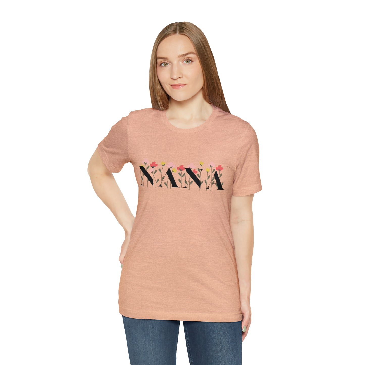 Nana floral Short Sleeve Tee