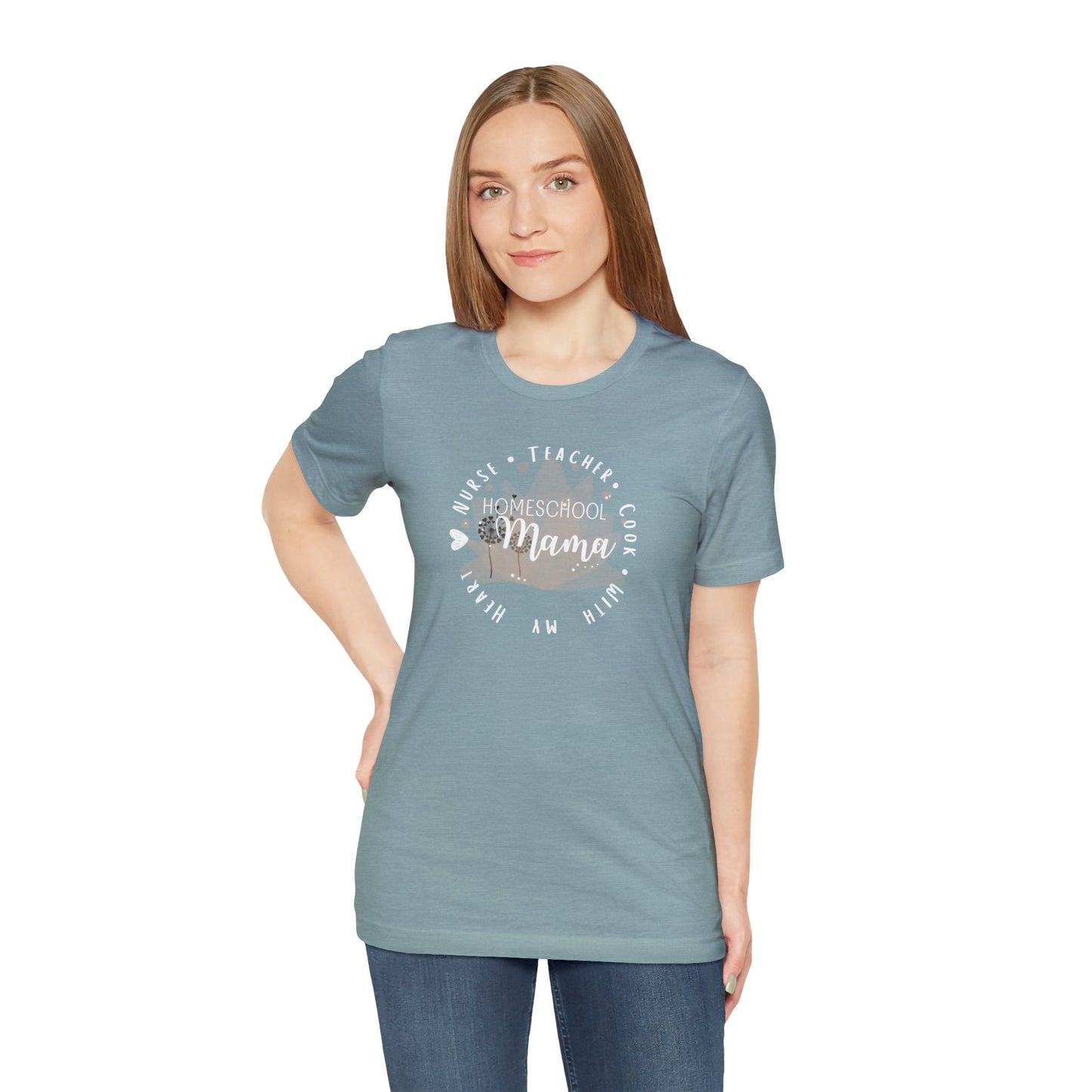 Homeschool Mama Short Sleeve Bella + Canvas Tee