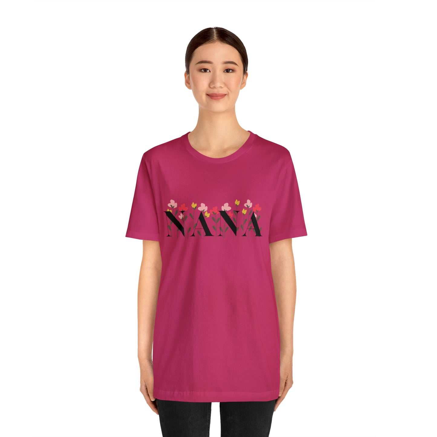 Nana floral Short Sleeve Tee