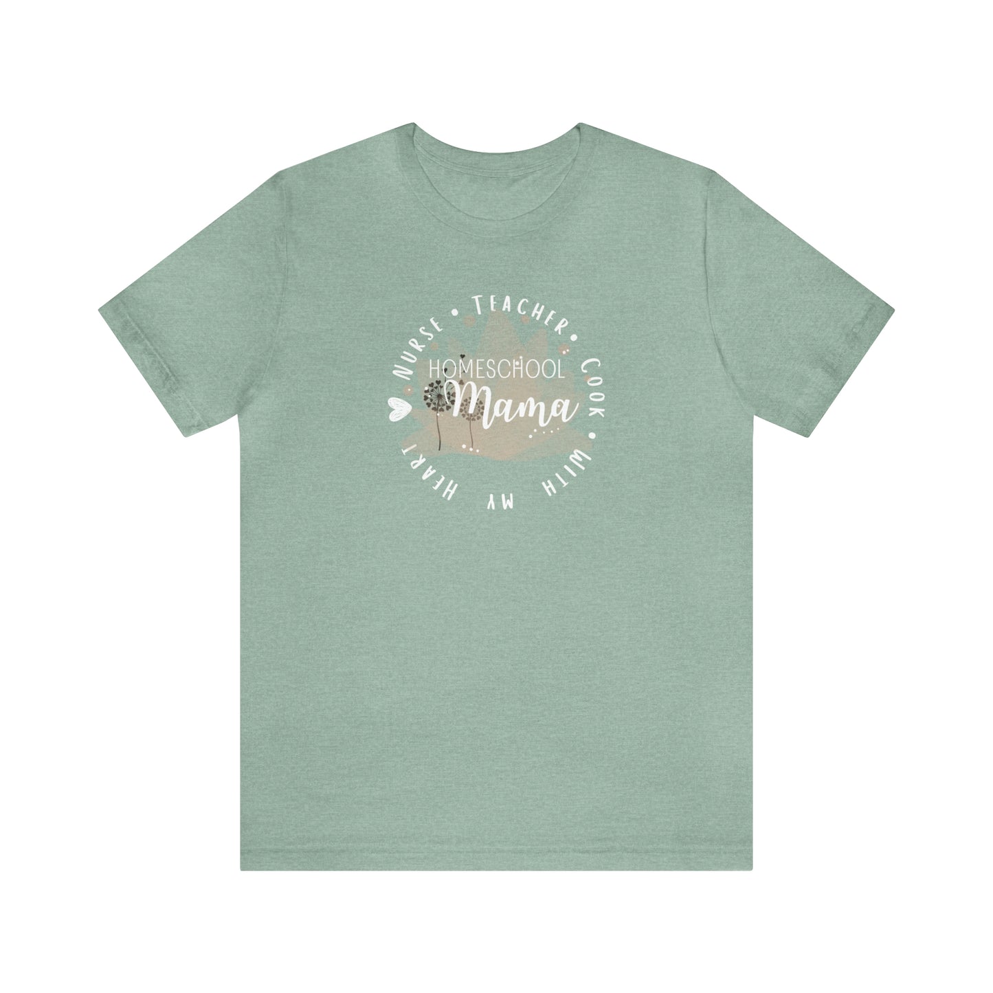 Homeschool Mama Short Sleeve Bella + Canvas Tee