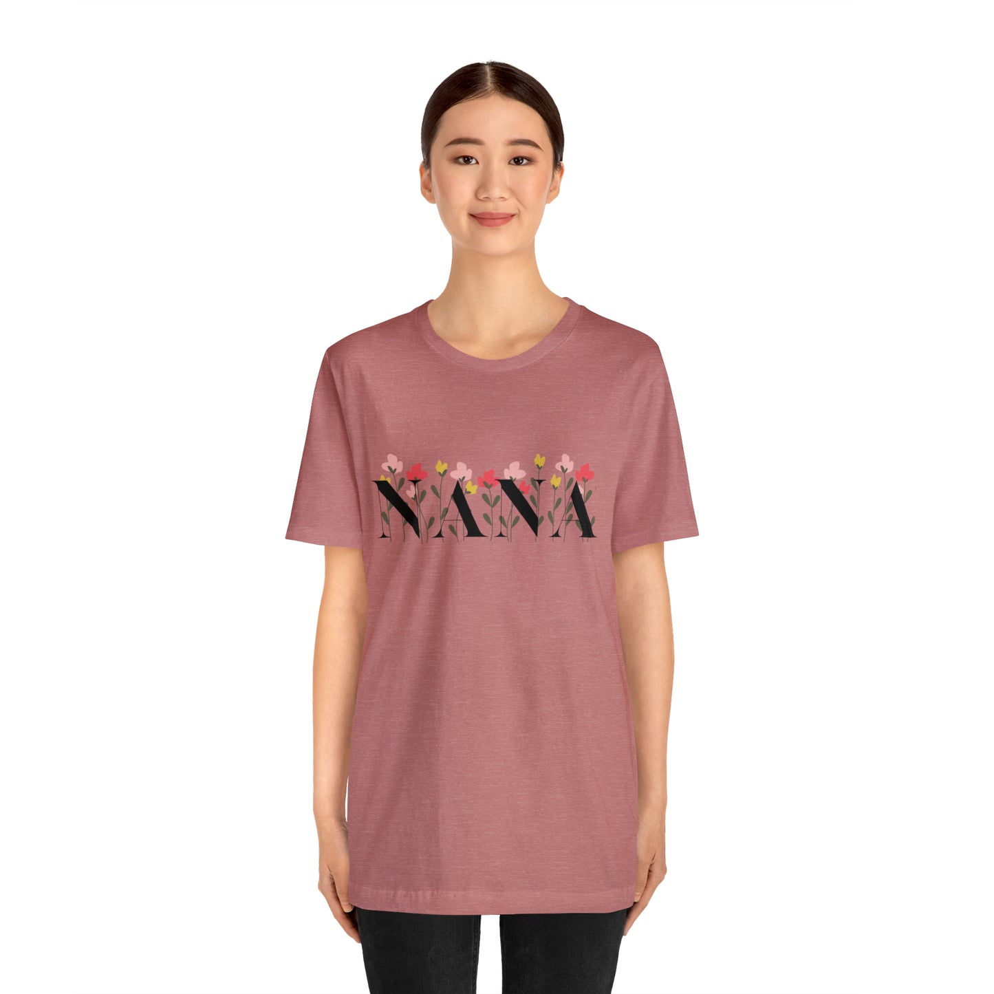 Nana floral Short Sleeve Tee