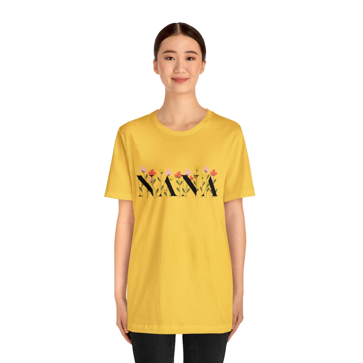 Nana floral Short Sleeve Tee