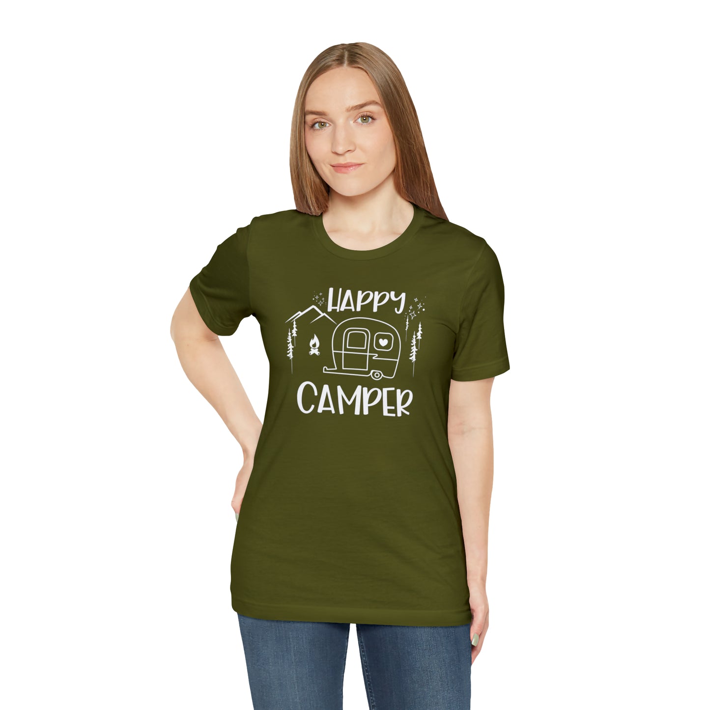 Happy Camper Short Sleeve Tee