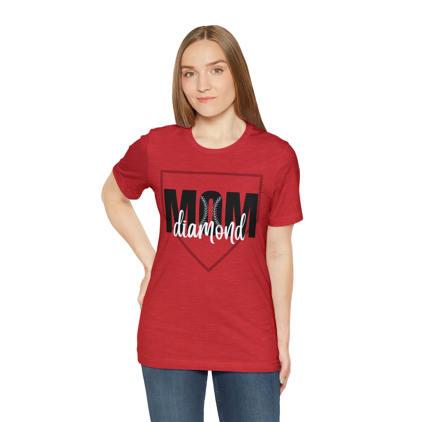 Diamond Mom Short Sleeve Tee