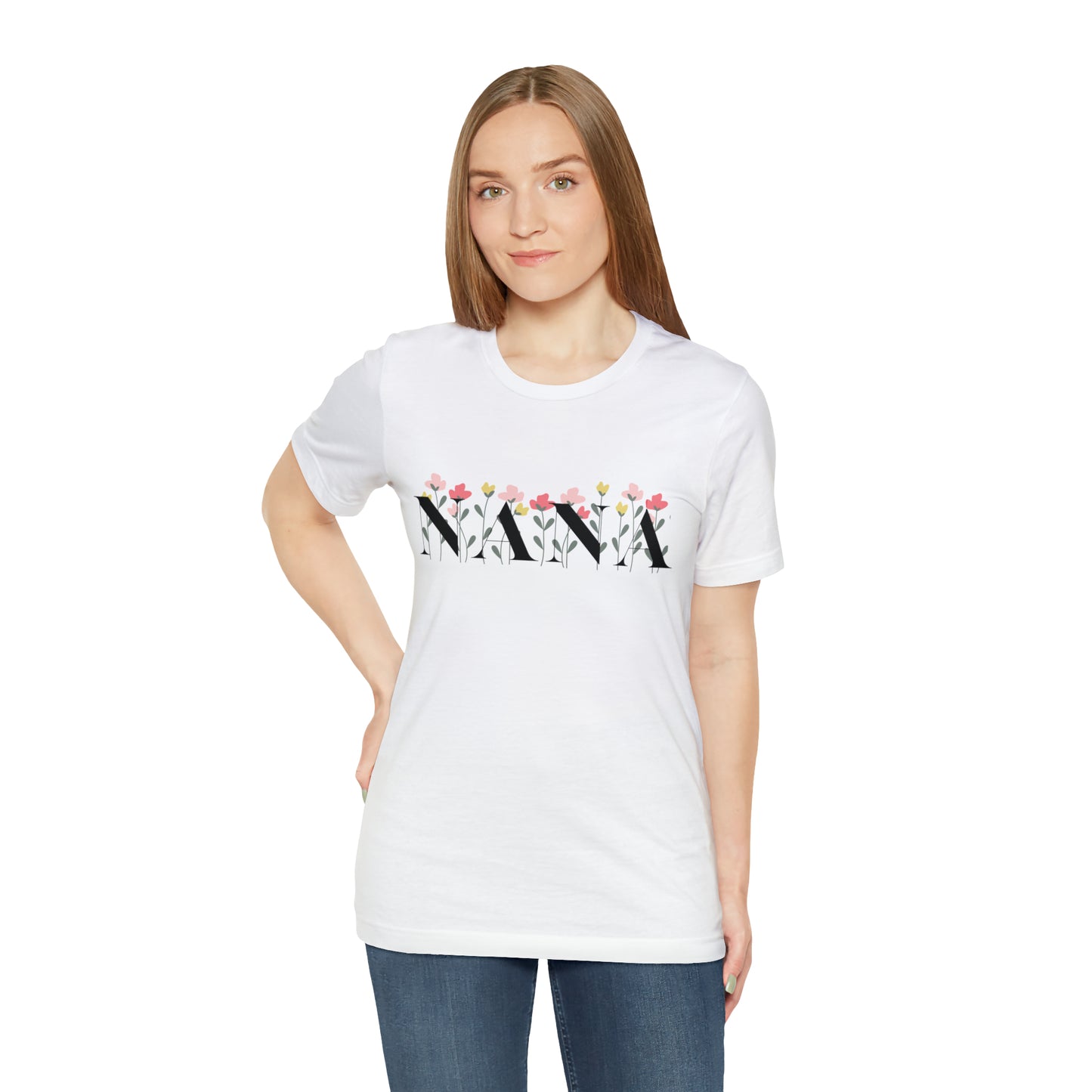 Nana floral Short Sleeve Tee