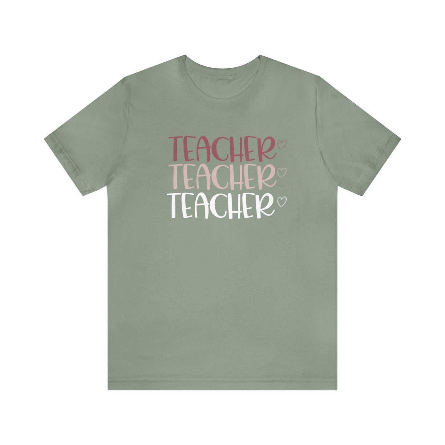 Teacher Teacher Teacher Short Sleeve Tee