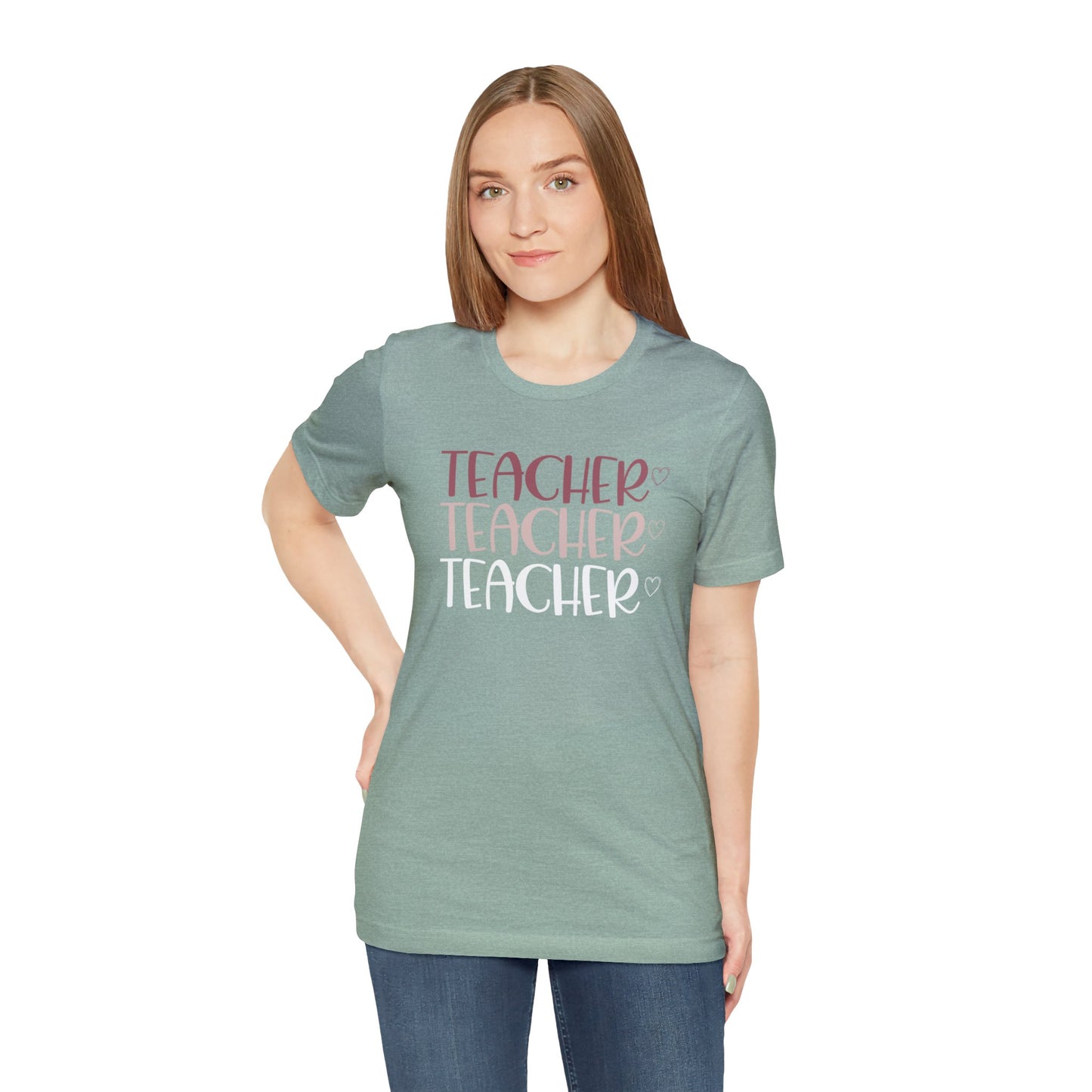 Teacher Teacher Teacher Short Sleeve Tee