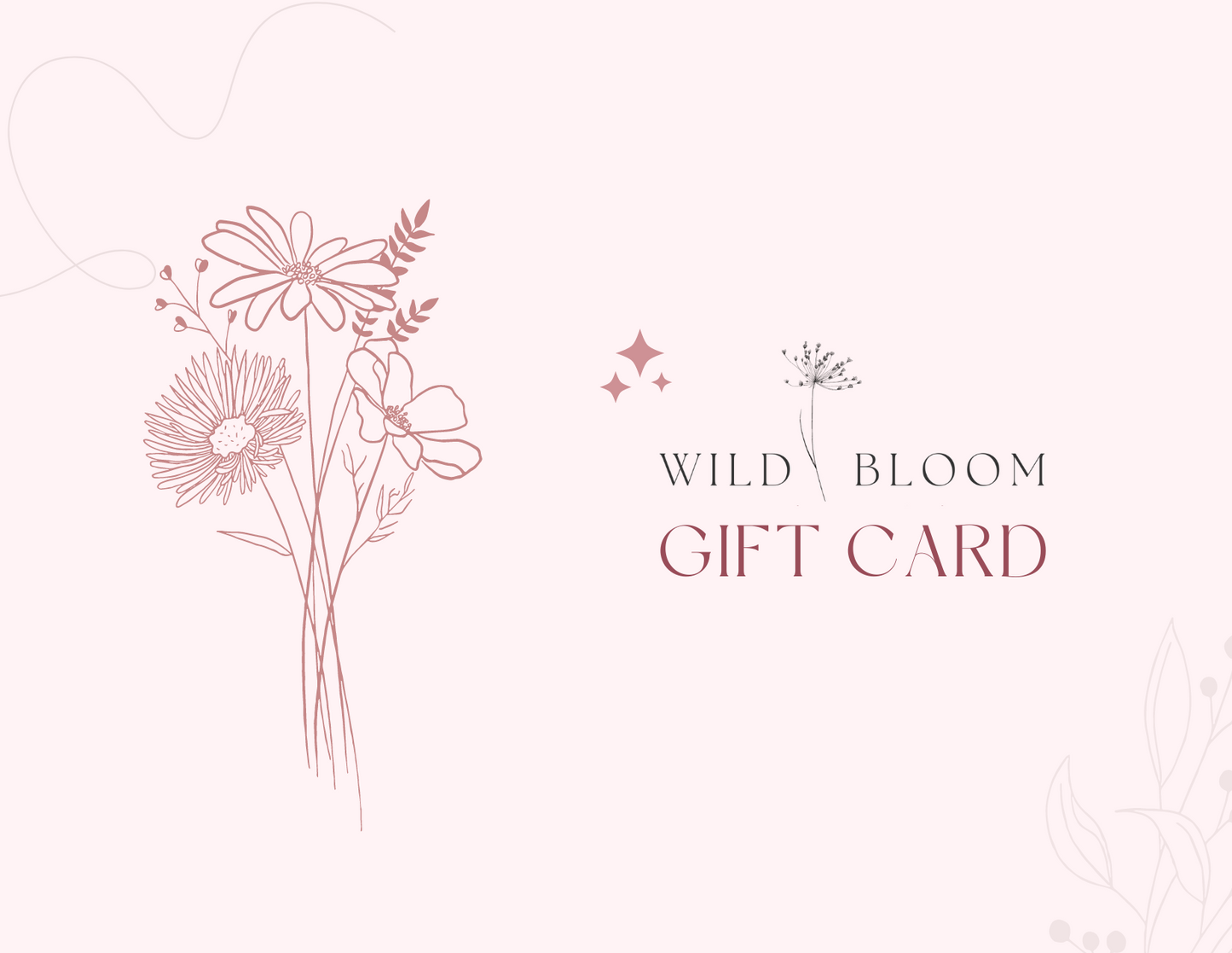 Wild Bloom Gift Card