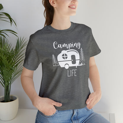 Camping Life Unisex Short Sleeve Tee