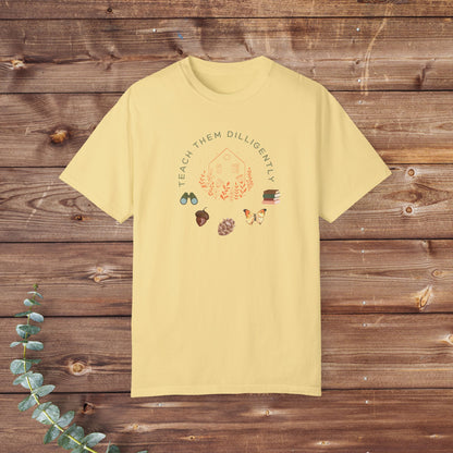 Teach them Diligently Comfort Colors Tee
