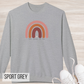 Boho Christian Rainbow God's Promises Crewneck Sweatshirt