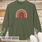 Boho Christian Rainbow God's Promises Crewneck Sweatshirt