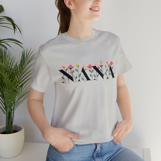 Nana floral Short Sleeve Tee
