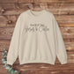 Fueled by Jesus & Coffee Sweatshirt | Unisex Heavy Blend™ Crewneck