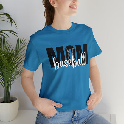 Baseball MOM Short Sleeve Tee