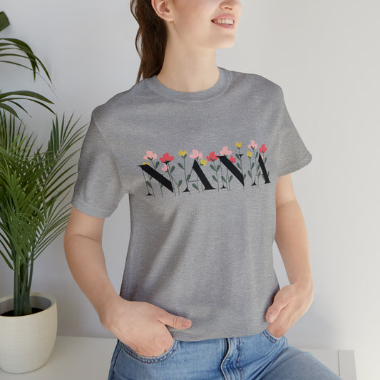 Nana floral Short Sleeve Tee