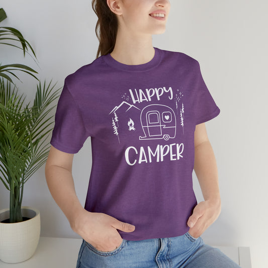 Happy Camper Short Sleeve Tee