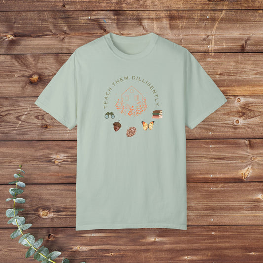 Teach them Diligently Comfort Colors Tee