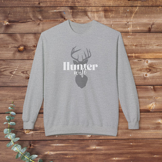 Hunter Wife Unisex Midweight Softstyle Fleece Crewneck Sweatshirt