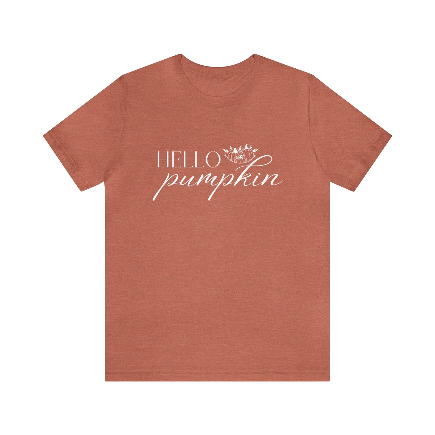 Hello Pumpkin Fall Women's Short Sleeve Tee