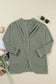 Waffle-Knit Open Front Long Sleeve Cover Up