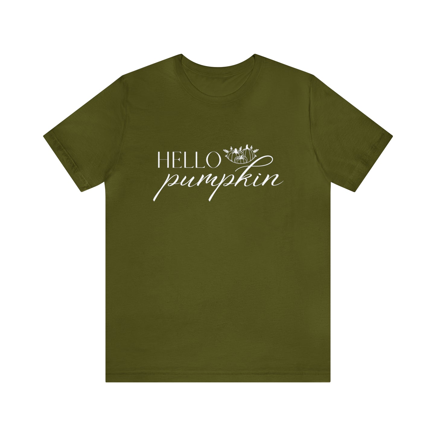 Hello Pumpkin Fall Women's Short Sleeve Tee