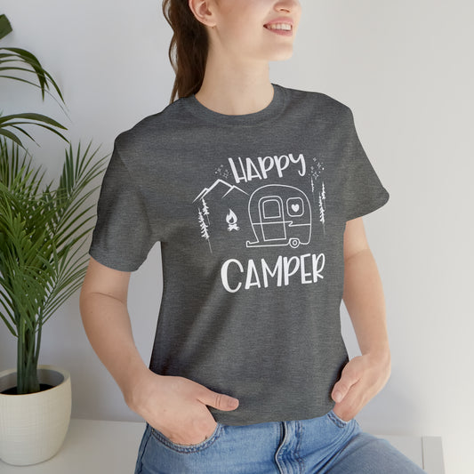 Happy Camper Short Sleeve Tee
